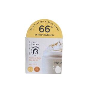 Midha Rice Bran Oil &Shea Butter Rice Body Butter 17.6 Oz.